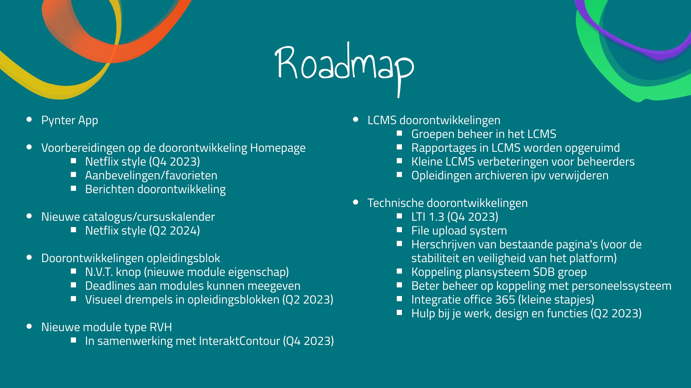 roadmap